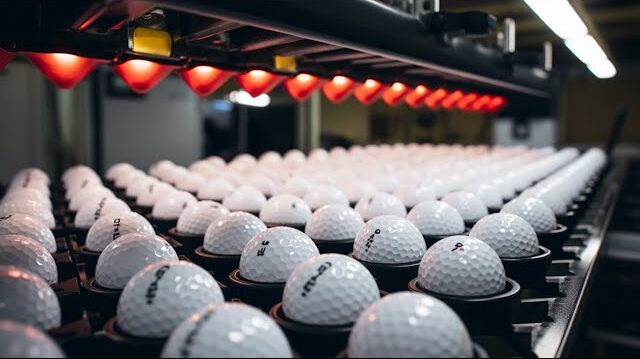 como se hacen bolas golf