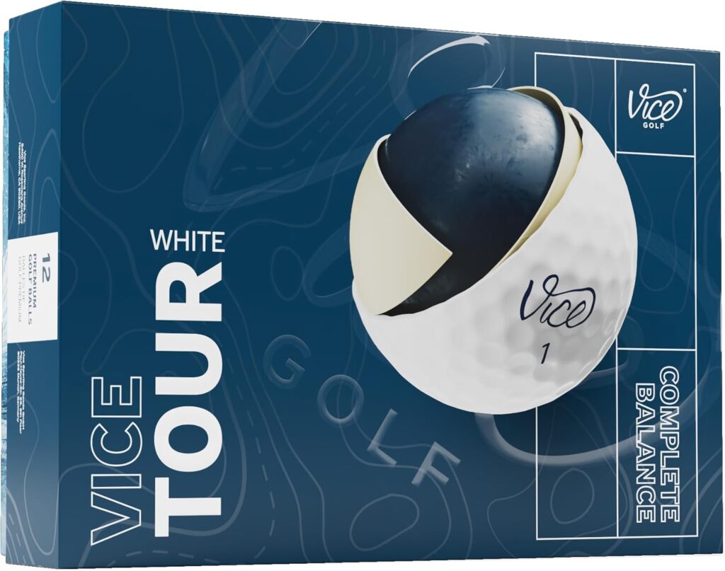 Comparativa bolas de golf Vice