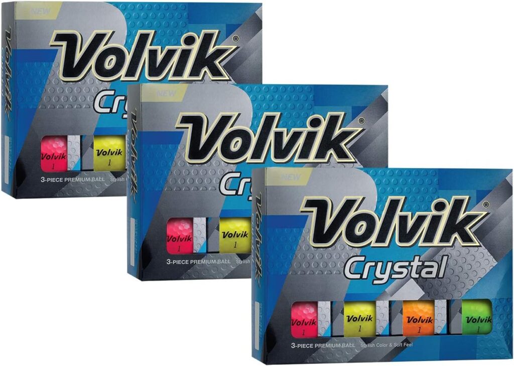 bolas golf volvik crystal