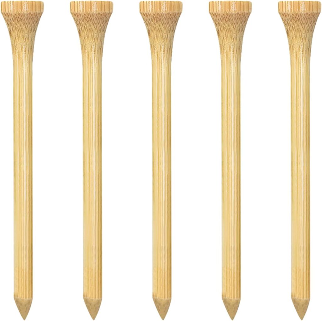 tees de golf madera