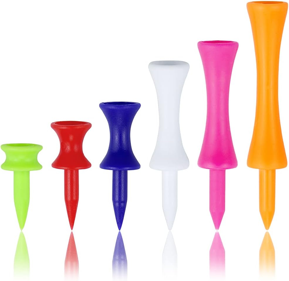 tees de golf de plastico