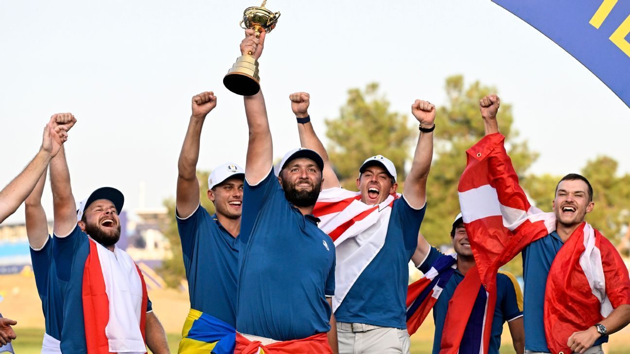 Todo lo que necesitas saber sobre la Ryder Cup 2025 – imagen editorial de golf