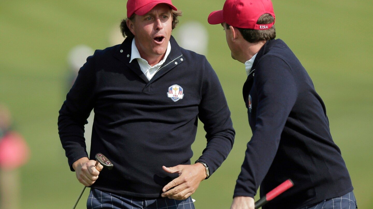 Phil Mickelson, un forastero no deseado en su posible Ryder Cup en Bethpage – imagen editorial de golf
