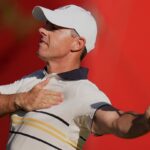 Rory McIlroy critica el comportamiento ‘inaceptable y abusivo’ de los aficionados en Bethpage durante la Ryder Cup – imagen editorial de golf