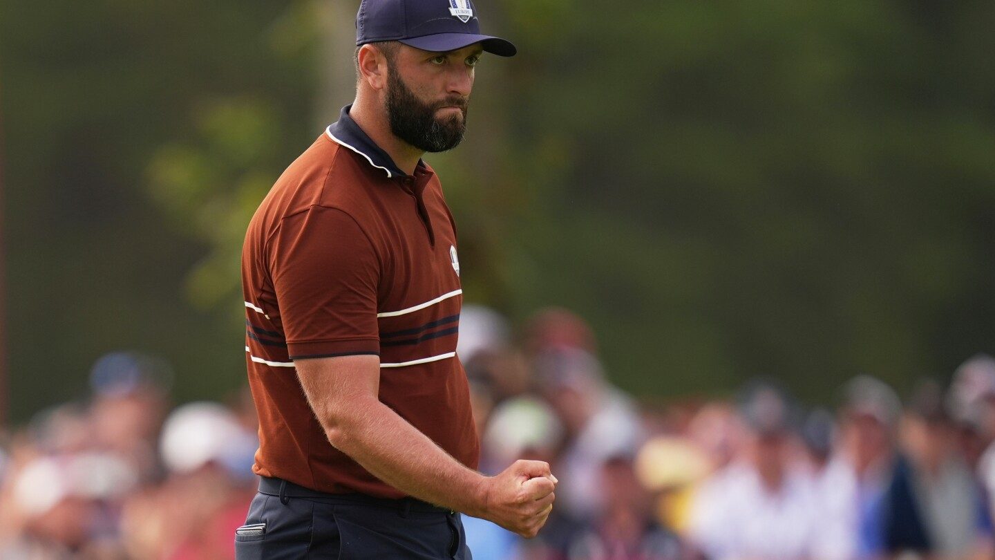 Jon Rahm vuelve a España tras una dura semana en la Ryder Cup – imagen editorial de golf