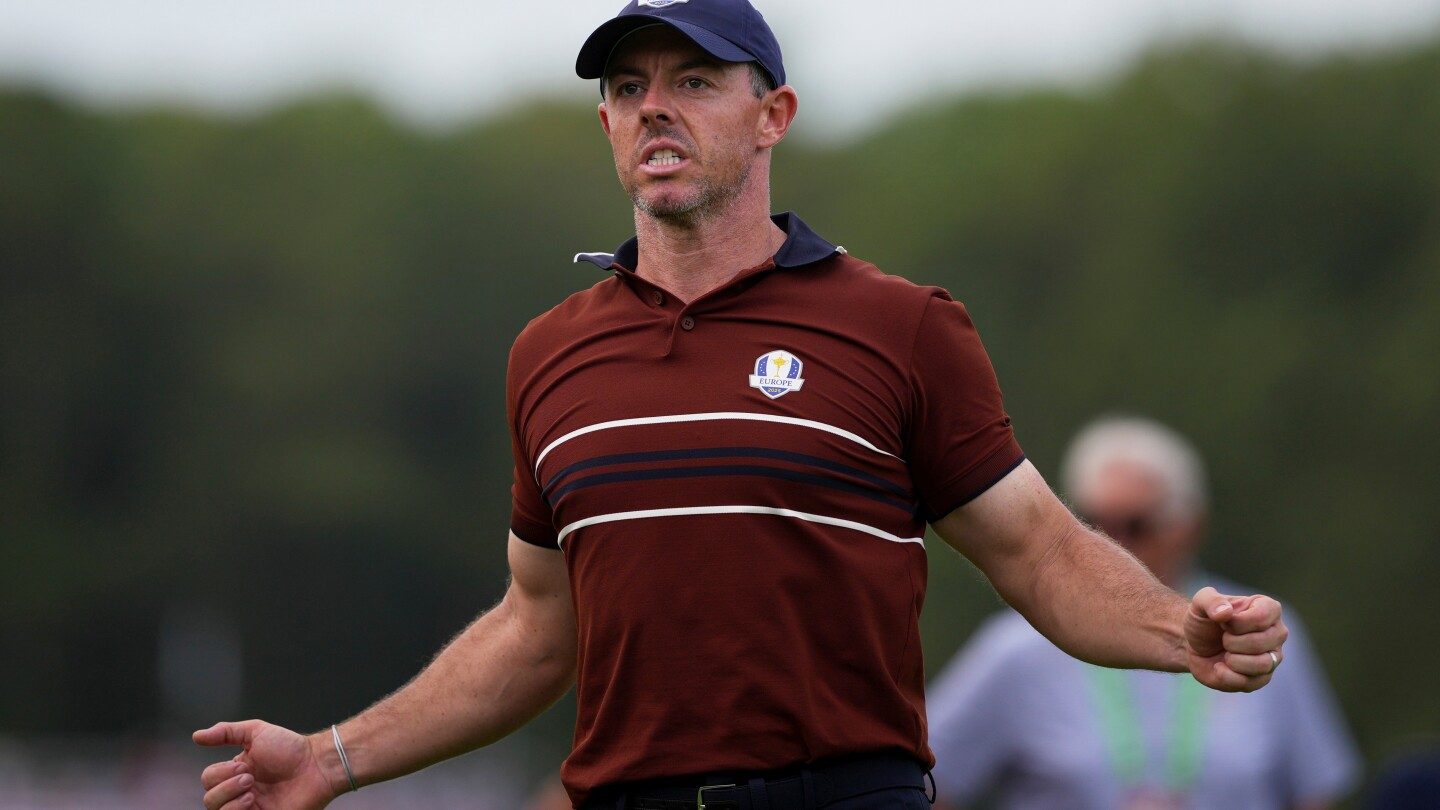 McIlroy aspira a ser capitán de la Ryder Cup en el futuro cercano – imagen editorial de golf