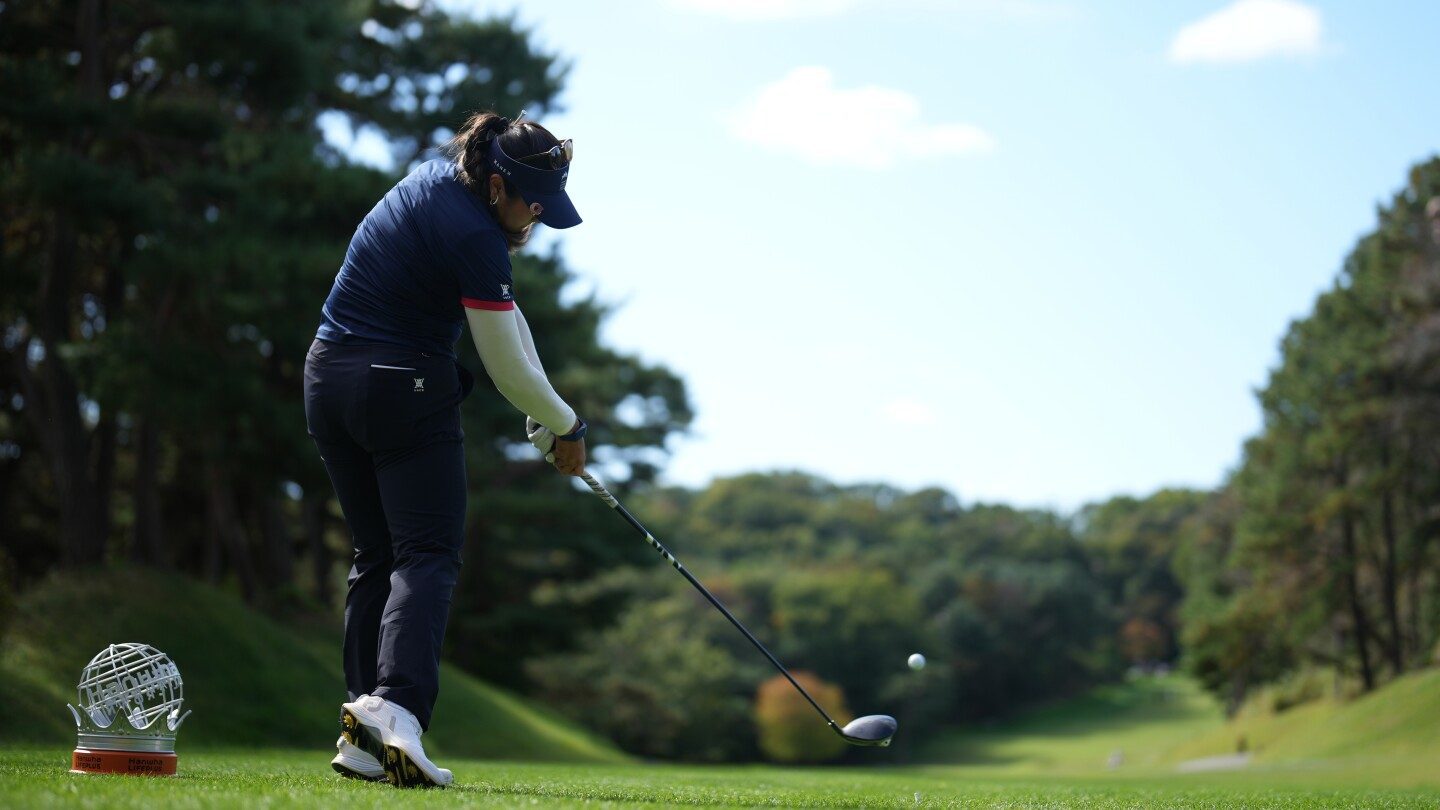 Las estadounidenses logran su cuarta victoria consecutiva en el torneo de cuatrobolos de la LPGA International Crown – imagen editorial de golf
