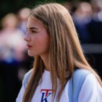 La nieta del presidente Trump recibe una invitación para el torneo de la LPGA – imagen editorial de golf