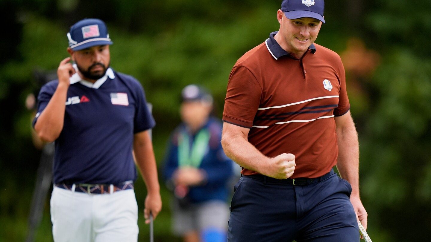 Sepp Straka se retira de eventos del Tour Europeo para estar con su hijo recién nacido – imagen editorial de golf