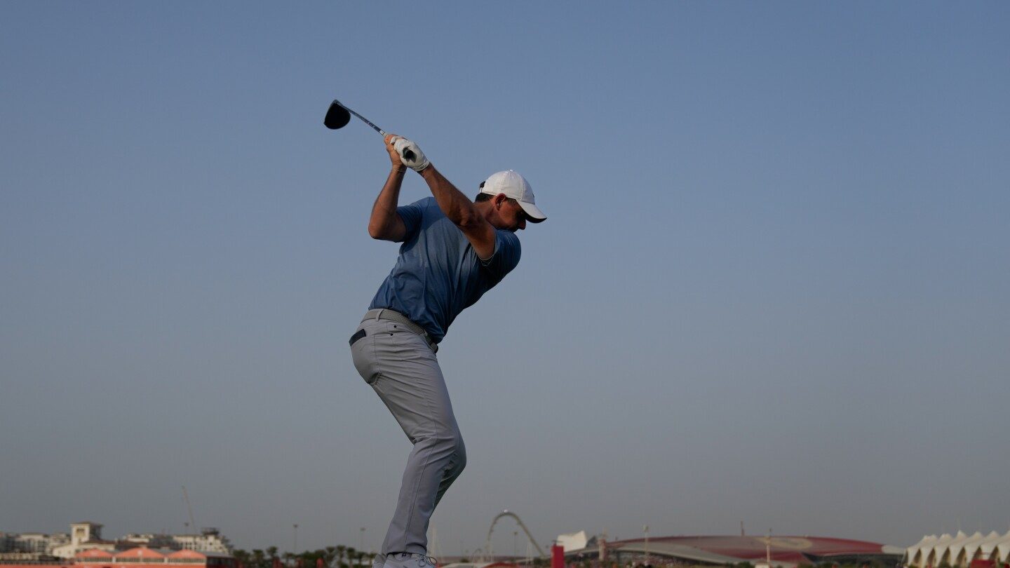 Rory McIlroy: La búsqueda ha terminado, pero sigue en movimiento – imagen editorial de golf