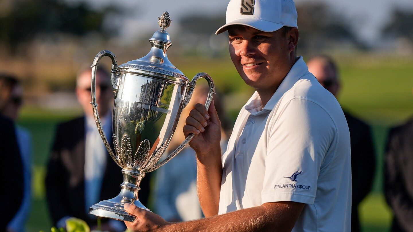 Sami Valimaki se consagra campeón del PGA Tour en un emocionante cierre – imagen editorial de golf