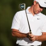 Rory McIlroy vive una montaña rusa en la primera ronda del Abierto de Australia con un 72 sobre par – imagen editorial de golf