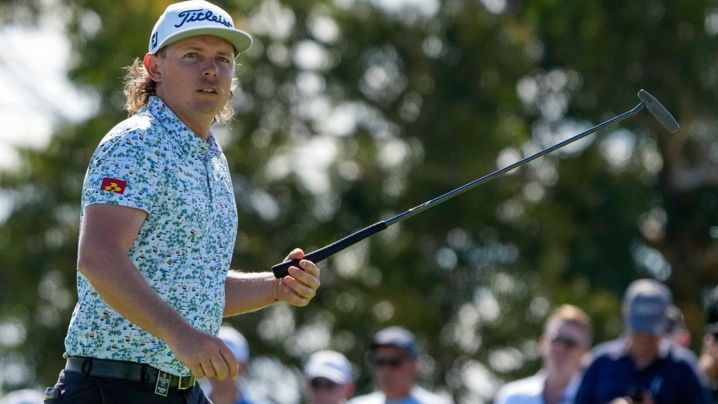 Cam Smith busca romper su racha en el Abierto de Australia – imagen editorial de golf