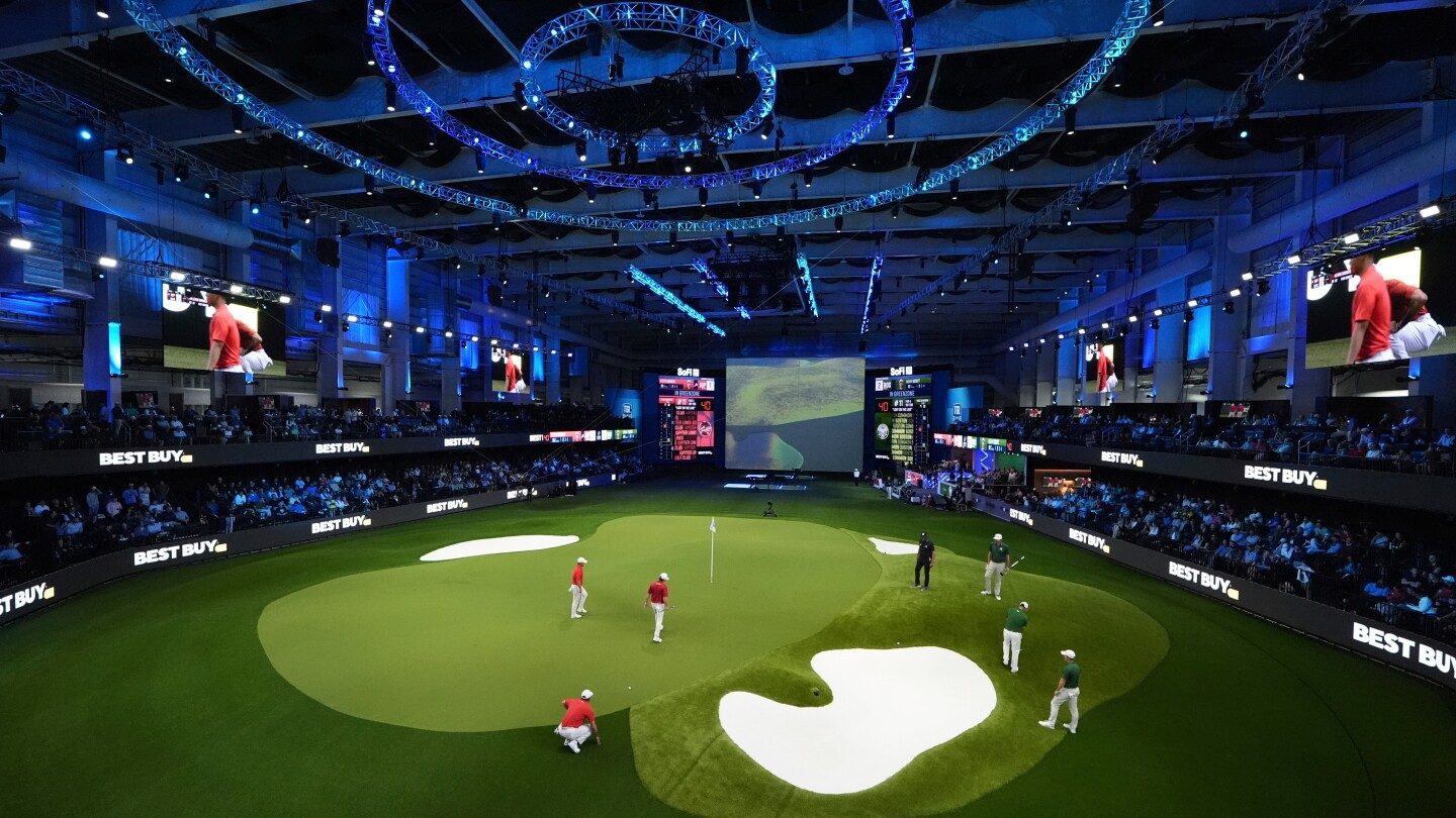 La TGL Indoor inicia su segunda temporada, Tiger Woods deberá esperar – imagen editorial de golf