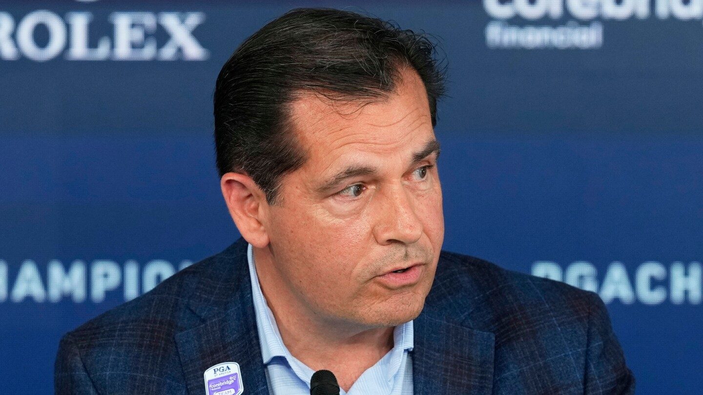 Derek Sprague renuncia como CEO de la PGA de América para cuidar de su madre en Nueva York – imagen editorial de golf