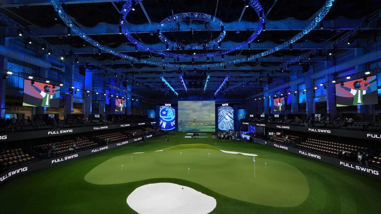 La LPGA se une al golf indoor tecnológico con el WTGL para la próxima temporada – imagen editorial de golf